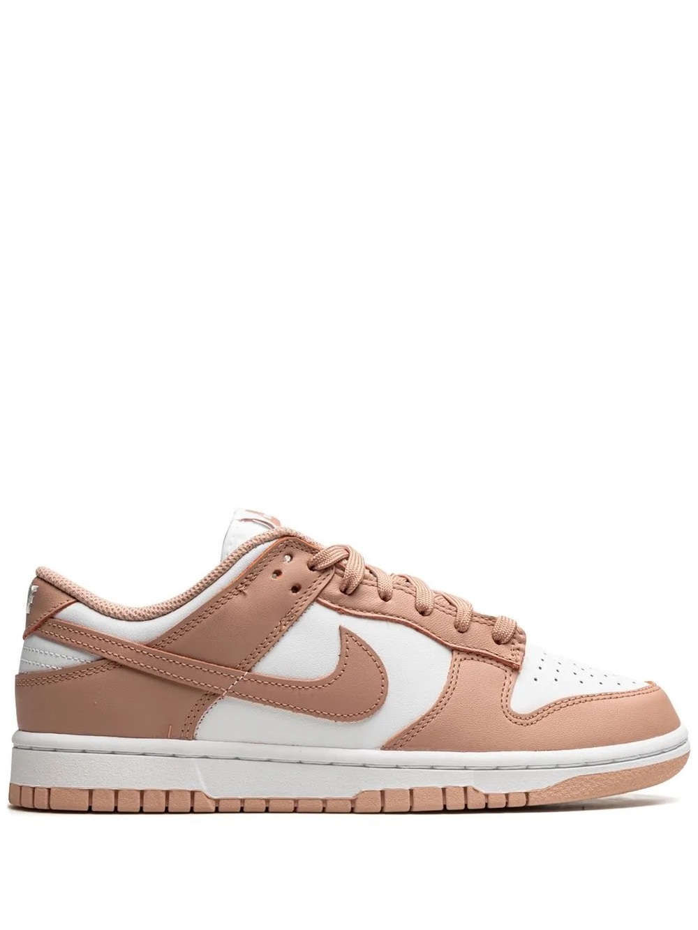 Nike Dunk Low-Top Sneakers White Rose Whisper